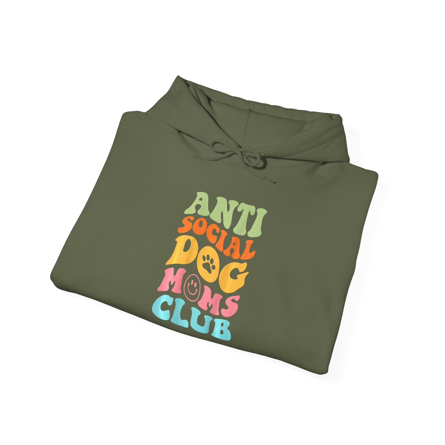 Anti-Social Dog Moms Club Hoodie | Perfect For Casual Outings