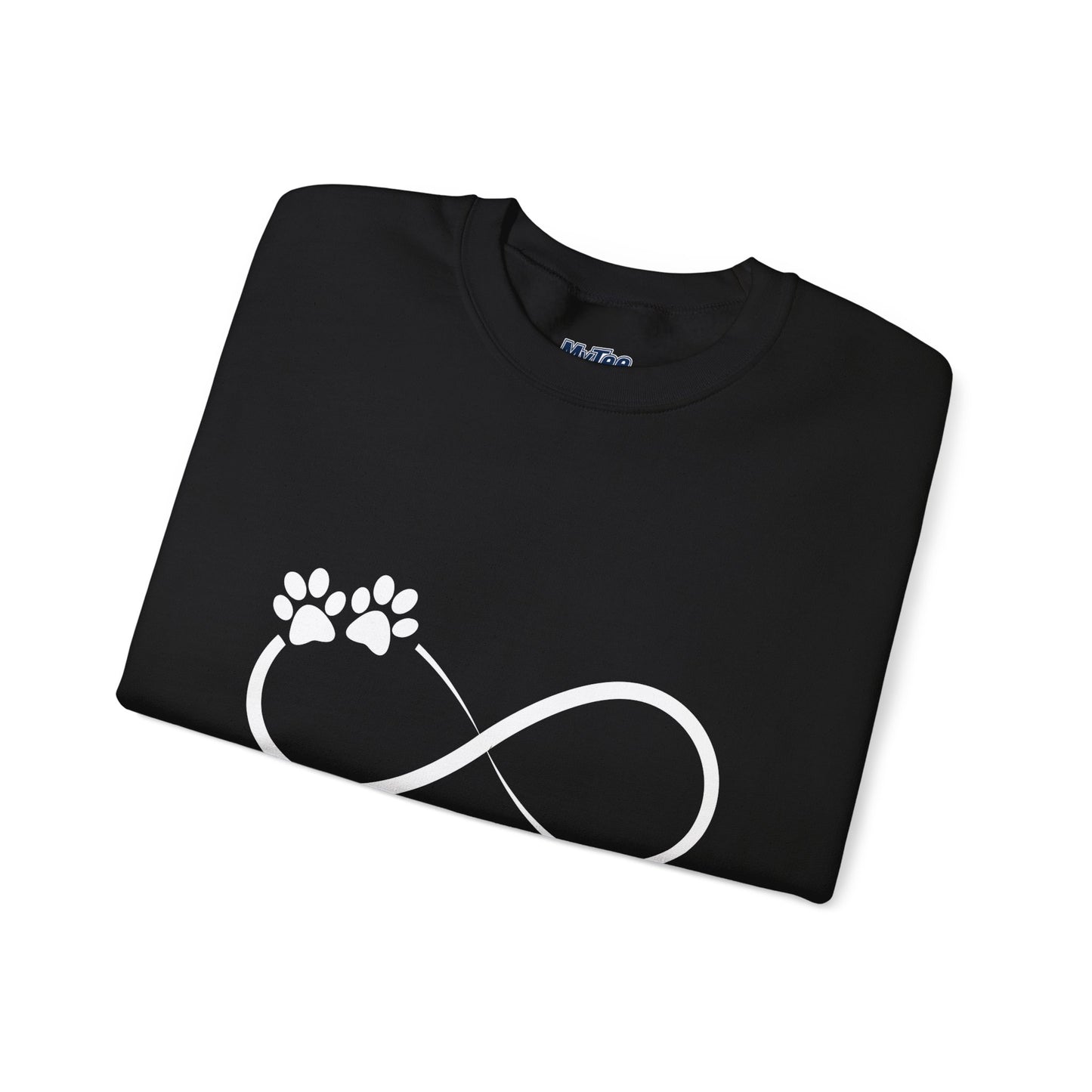 Infinity Paw Print Hoodie - Warm & Minimalist