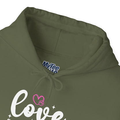 Love Rescued Me Unisex Hoodie – Proud Rescue Pet Parent Apparel
