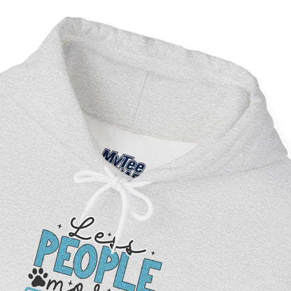 Less People More Dogs Unisex Hoodie, Gifts For Pet Owners