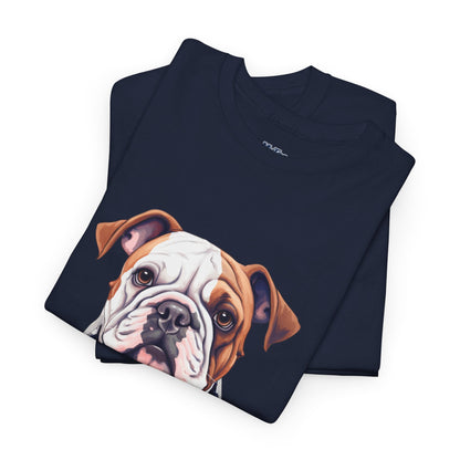 Patriotic Bulldog Unisex T-Shirt