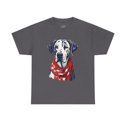Patriotic Great Dane Unisex T-Shirt