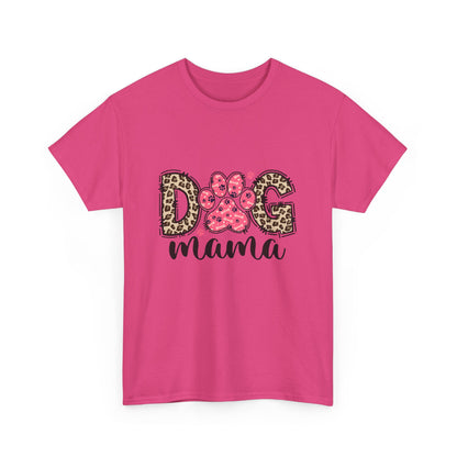 Dog Mama Graphic Cotton T-Shirt | Perfect for Pet Lovers
