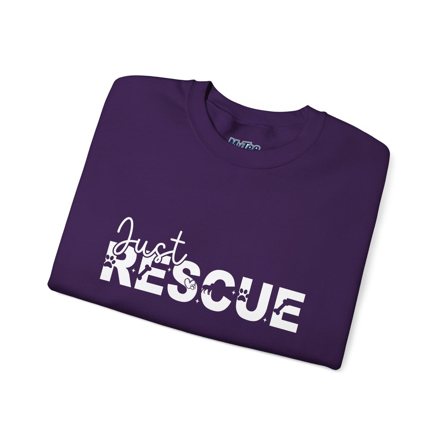 Just Rescue Sweatshirt – For Proud Pet Rescuers