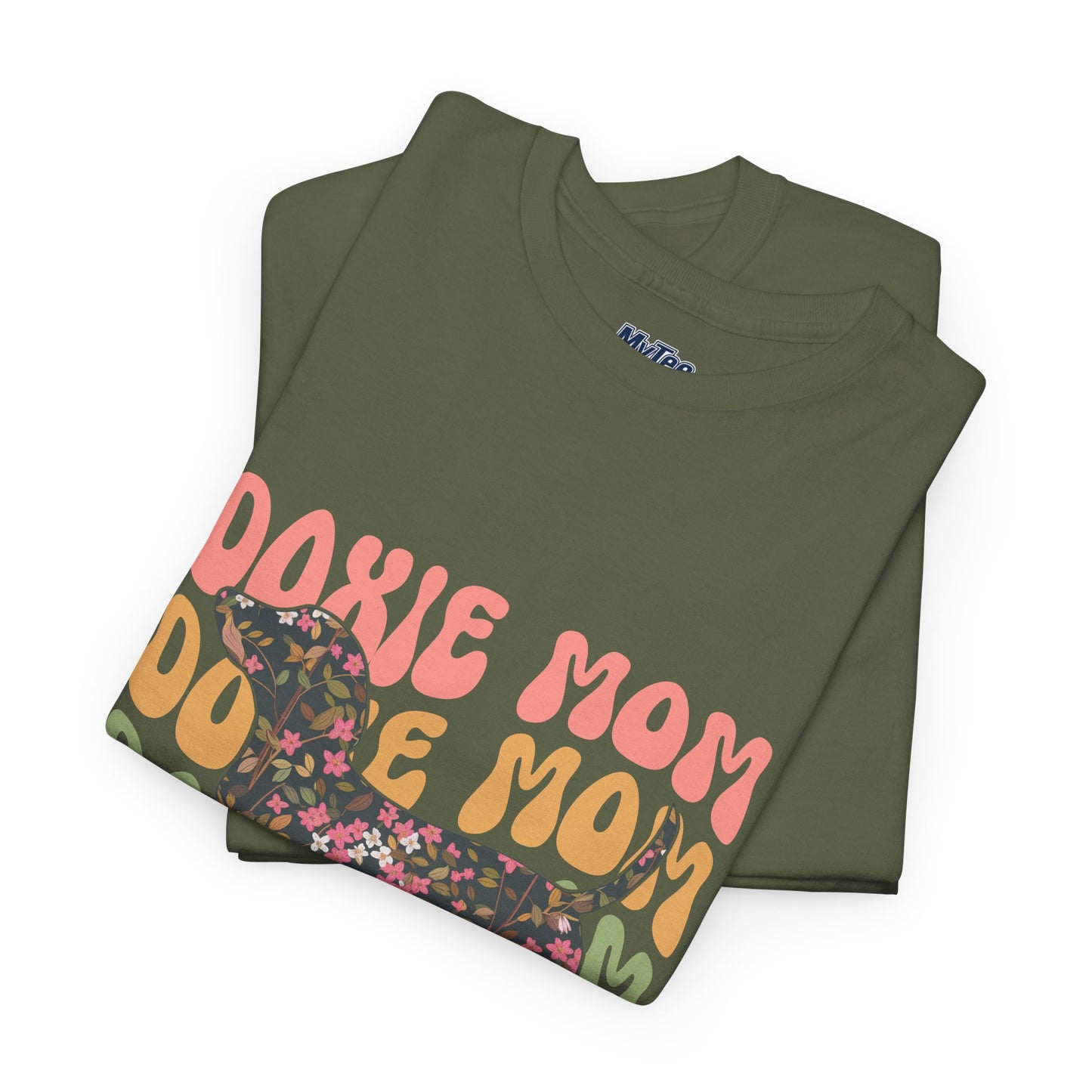 Doxie Mom Retro T-Shirt – Colorful Dog Mom Graphic Tee