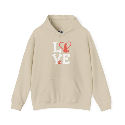 Love Cat Hoodie | Cozy Gift for Pet Lovers