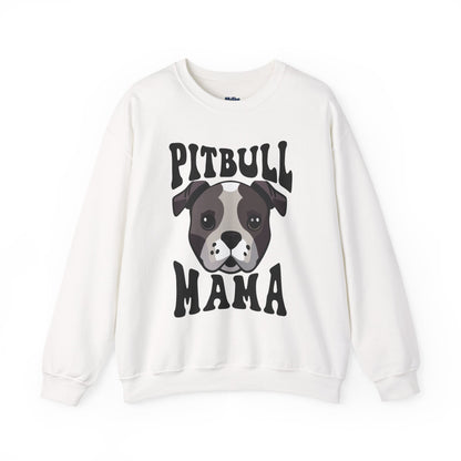 Proud Pitbull Mama Crewneck – Warm & Stylish Dog Lover Sweatshirt