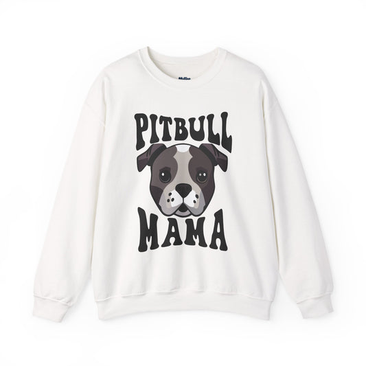 Proud Pitbull Mama Crewneck – Warm & Stylish Dog Lover Sweatshirt