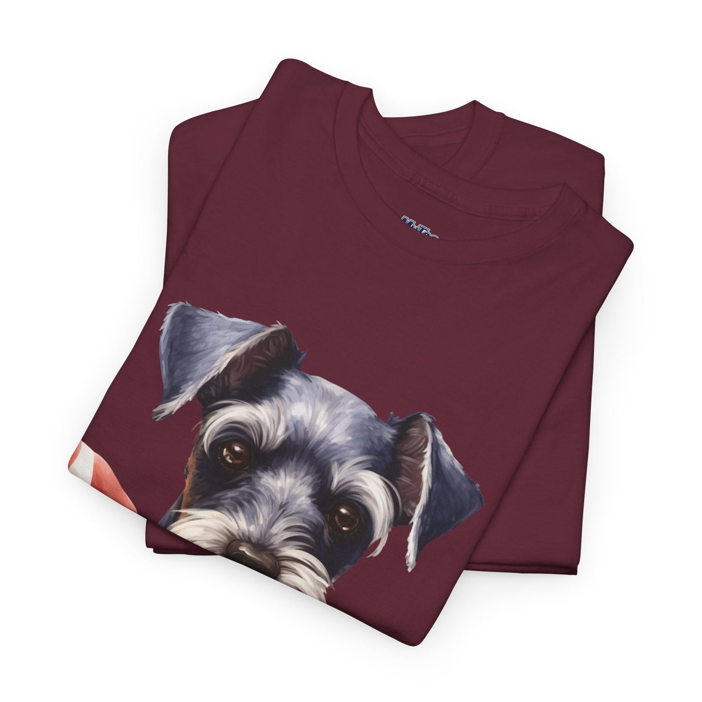 Patriotic Miniature Schnauzer Unisex T-Shirt