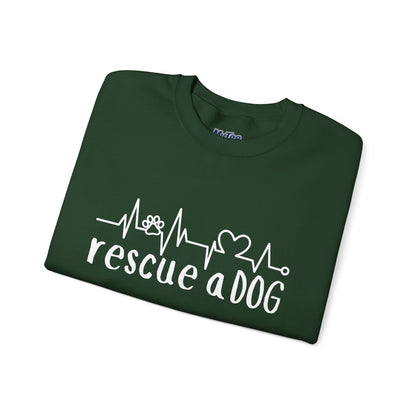 Rescue A Dog Unisex Sweatshirt | Pet Lover Gift