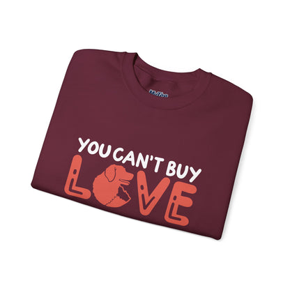 "You Can’t Buy Love, But You Can Rescue It" Unisex Sweatshirt