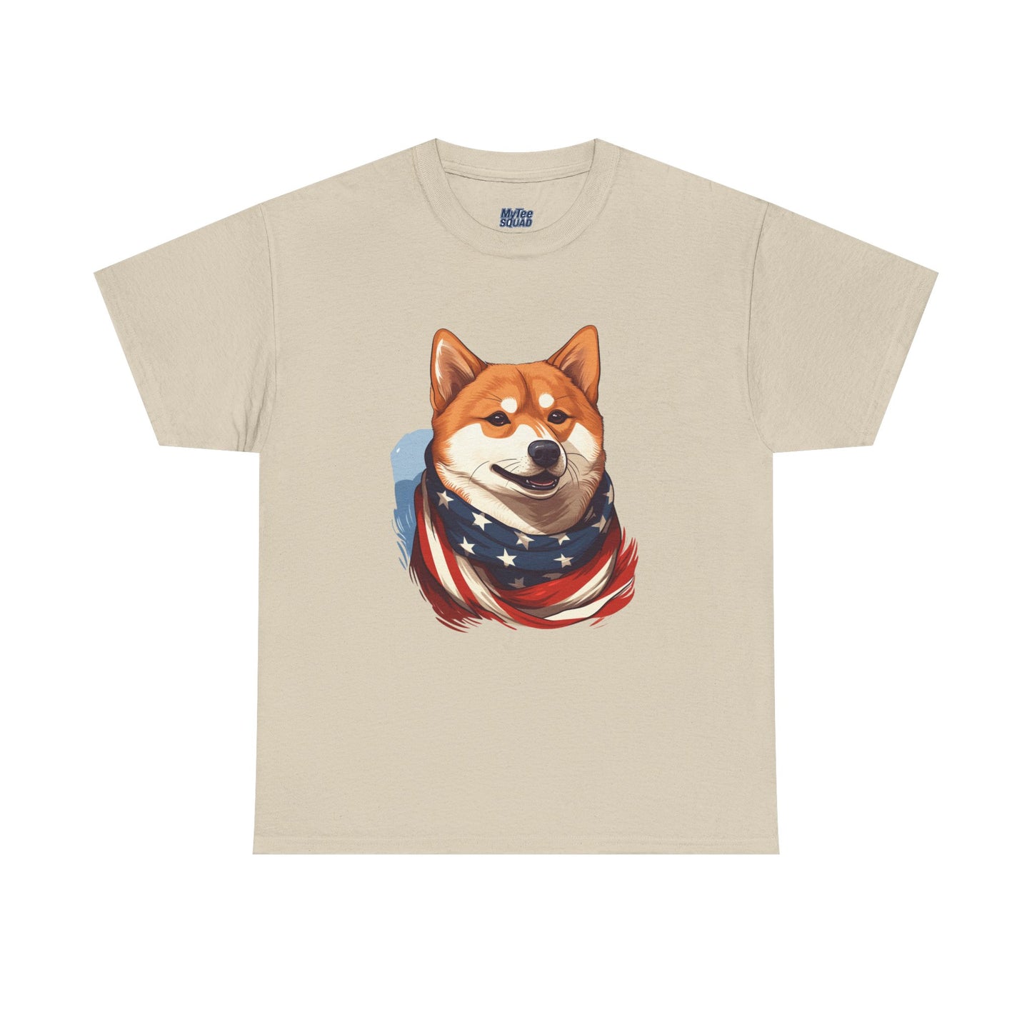 Patriotic Shiba Inu Unisex T-Shirt