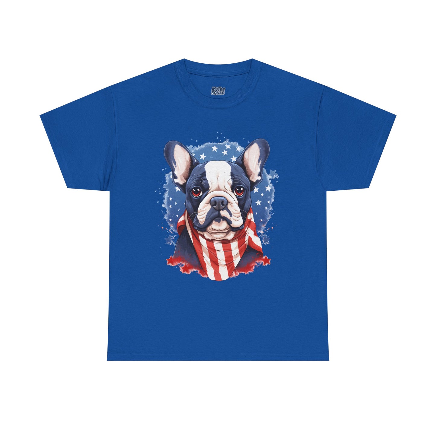 Patriotic French Bulldog Unisex T-Shirt | Dog Lover