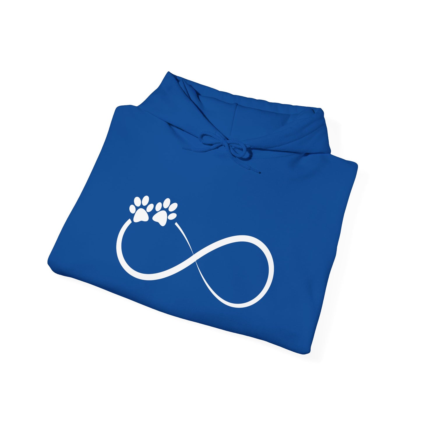 Infinity Paw Unisex Hoodie– Cozy & Timeless Love