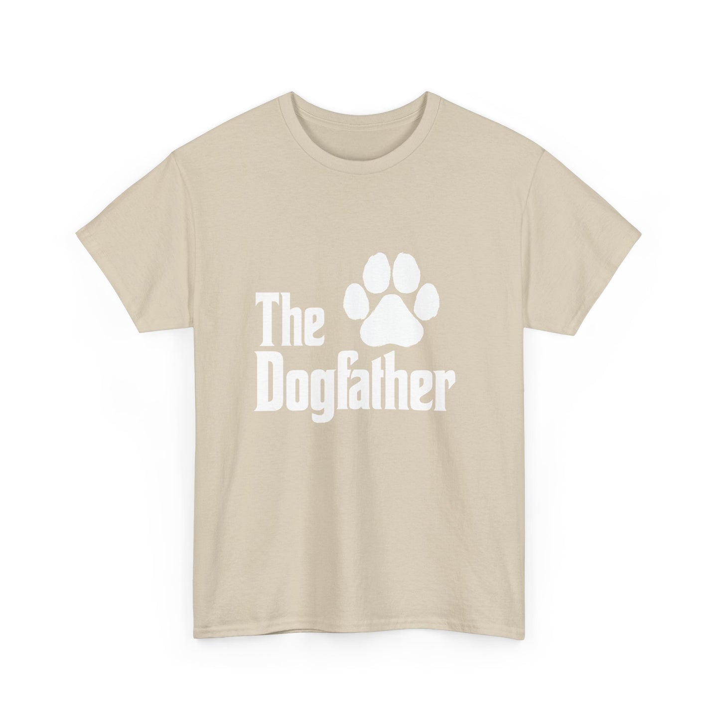 'The Dogfather' The Best Dog Father Cotton T-Shirt