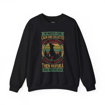 I'm Mostly Calm And Collected Pitbull Unisex Sweatshirts