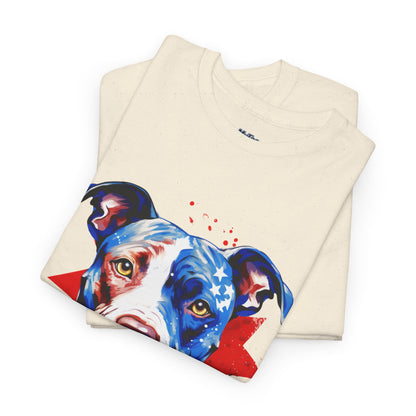 Colorful Pit Bull Unisex T-Shirts | Dog Lover