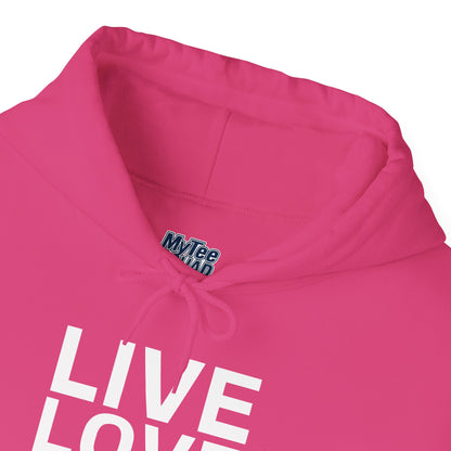 Live Love Rescue Unisex Hoodie - Ideal For Casual Wear