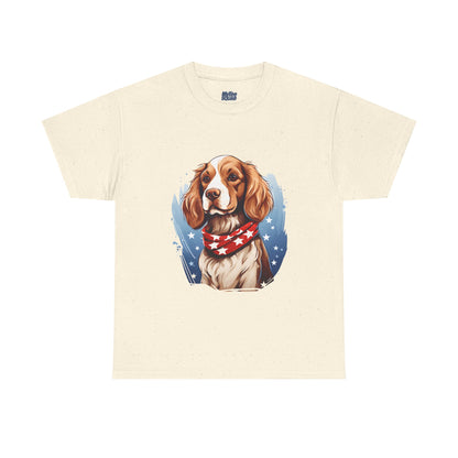 Patriotic Cocker Spaniel Unisex T-Shirt