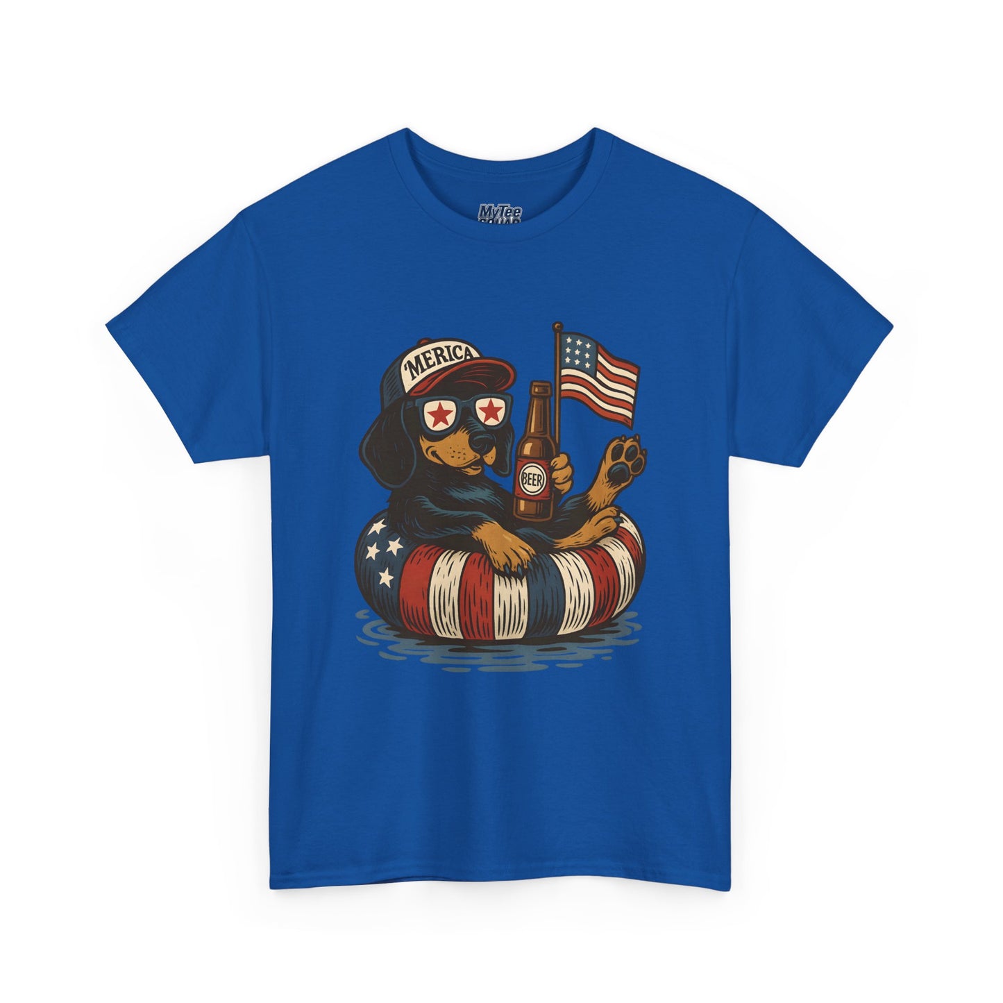 Patriotic Dachshund America Unisex T-Shirt