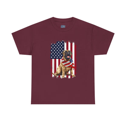 Patriotic English Mastiff Unisex T-Shirt