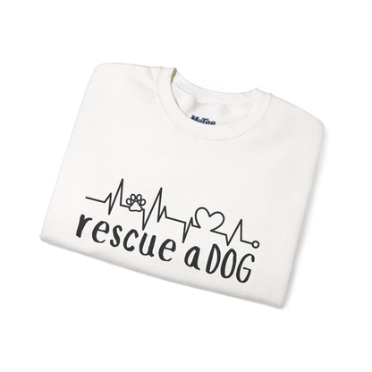 Rescue A Dog Unisex Sweatshirt | Pet Lover Gift