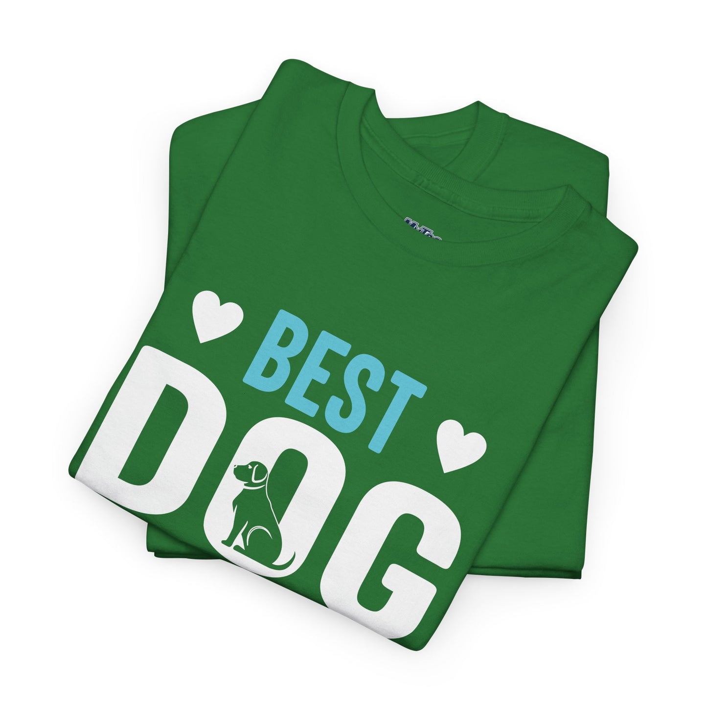 Best Dog Dad Ever Cotton T-Shirt