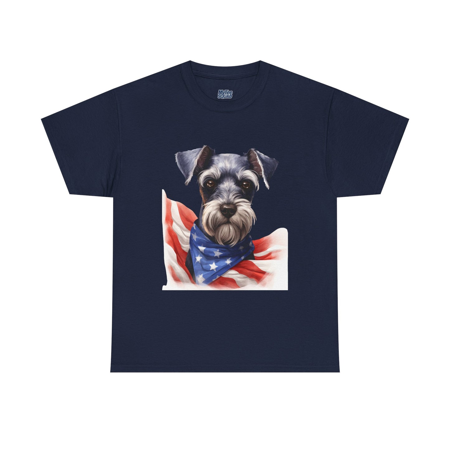 Patriotic Miniature Schnauzer Unisex T-Shirt