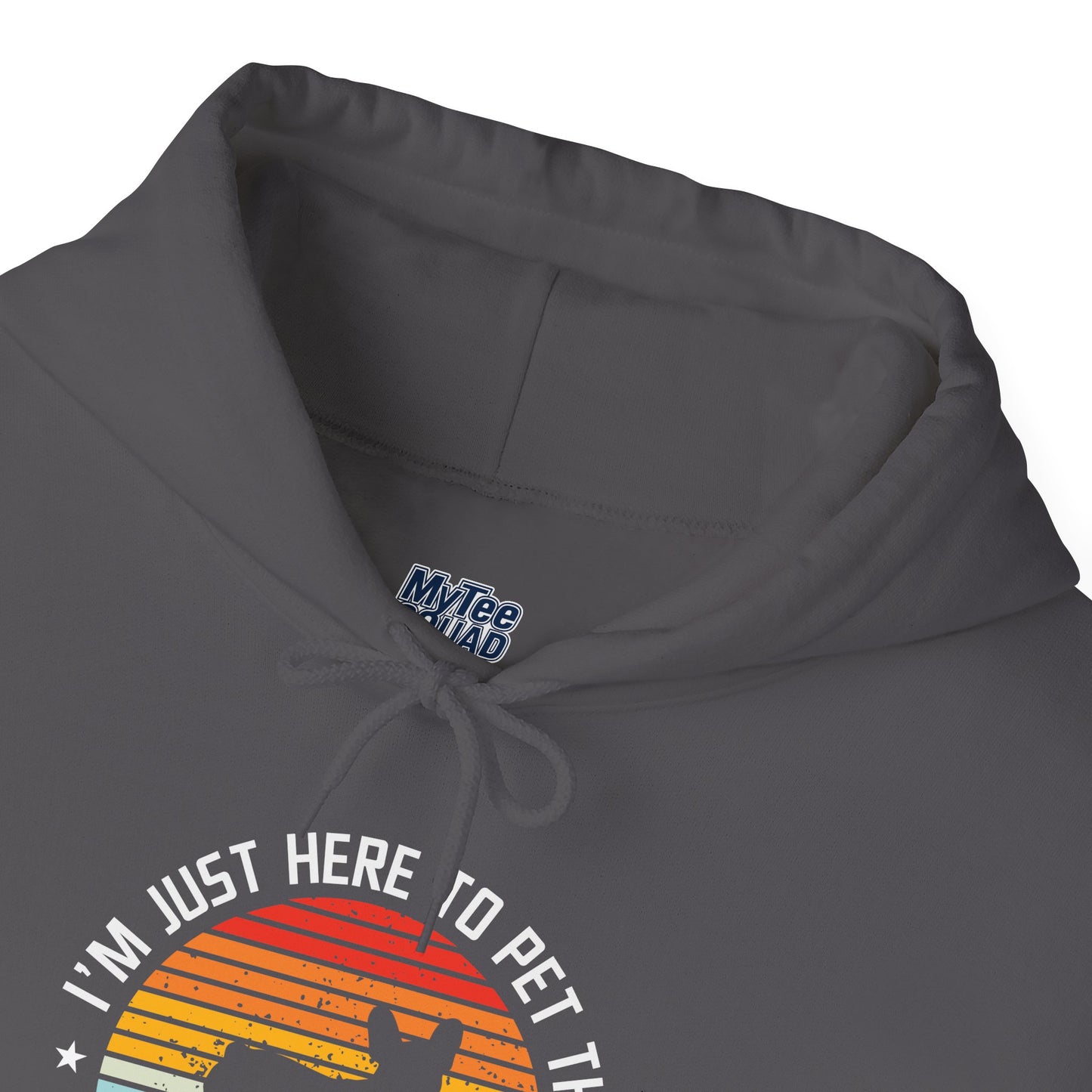 I'm Just Here To Pet The Labrador Retiever Unisex Hoodie