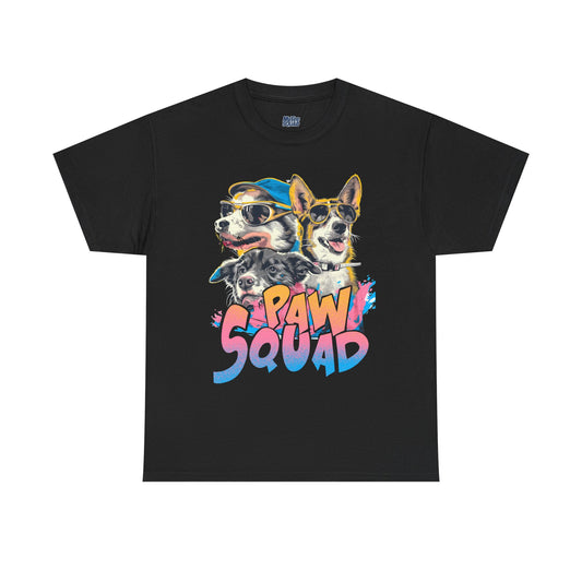 Paw Squad Unisex T-Shirt – Dog Crew Graphic Tee For Pet Lovers