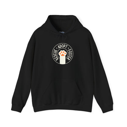 Rescue Adopt Foster Unisex Hoodie | Adoption Awareness