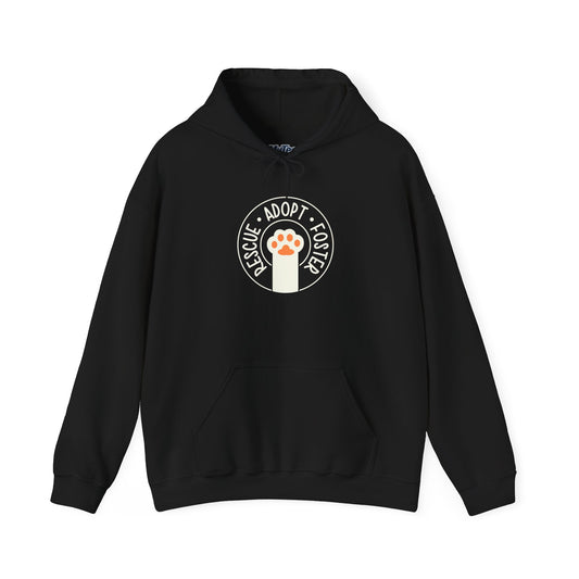 Rescue Adopt Foster Unisex Hoodie | Adoption Awareness