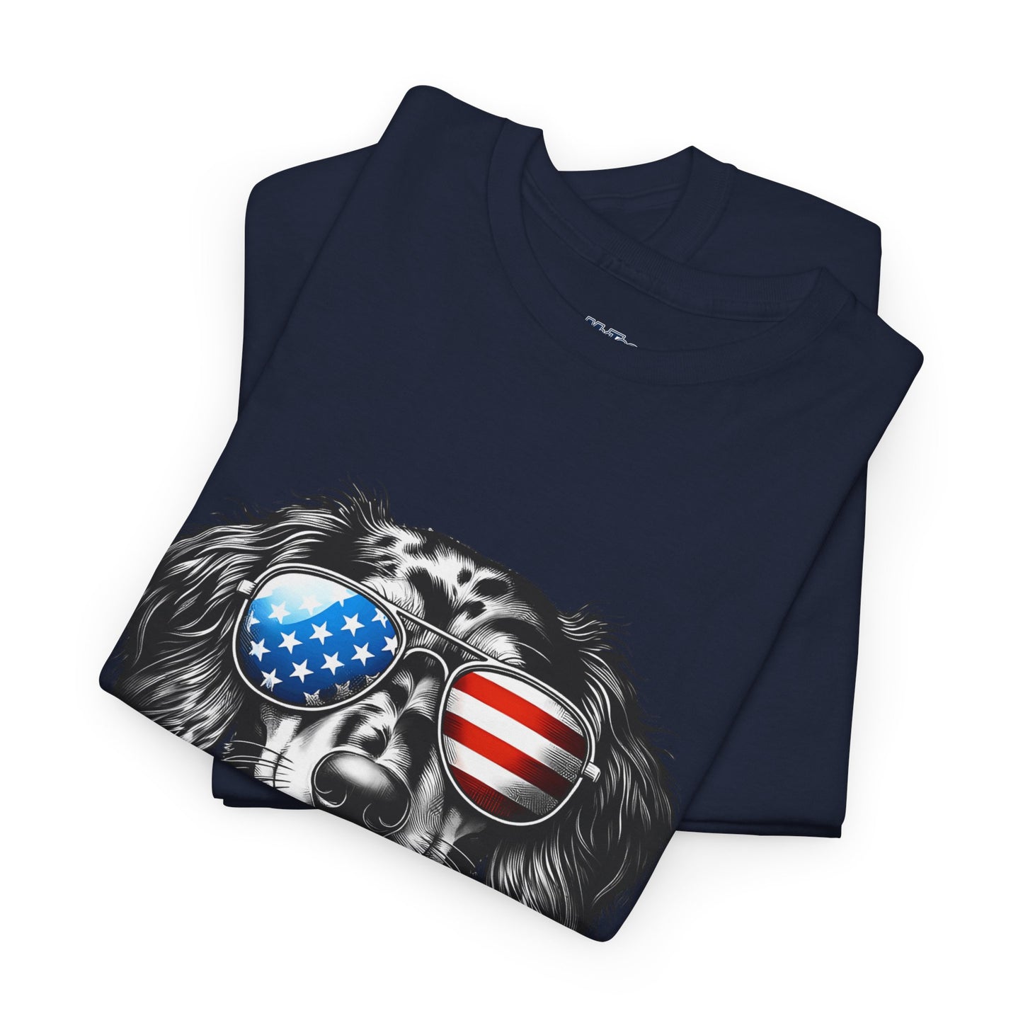 Patriotic Dachshund with Sunglasses Unisex T-Shirt