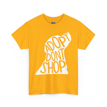 Adopt Don't Shop Unisex T-Shirt – Animal Rescue Awareness Tee