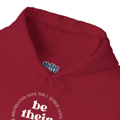 Be Their Voice Unisex Hoodie | Animal Advocacy Apparel