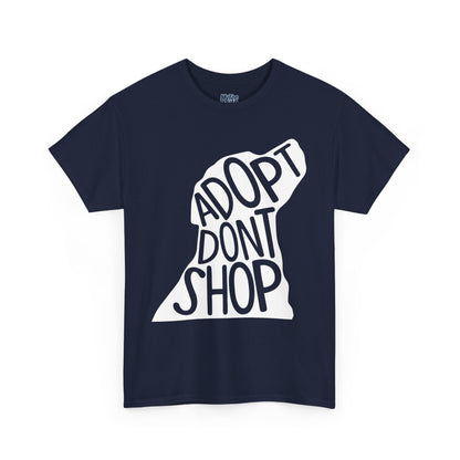 Adopt Don't Shop Unisex T-Shirt – Animal Rescue Awareness Tee