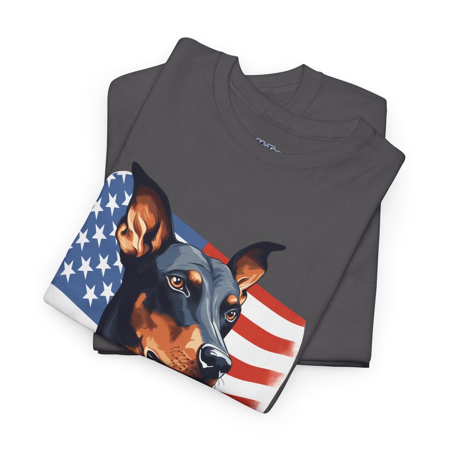 Patriotic Doberman Pinscher Unisex T-Shirt