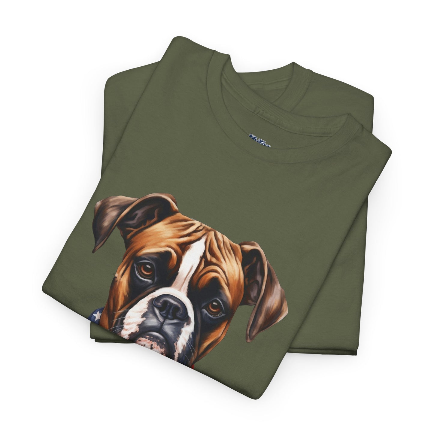Patriotic Boxer Unisex T-Shirt