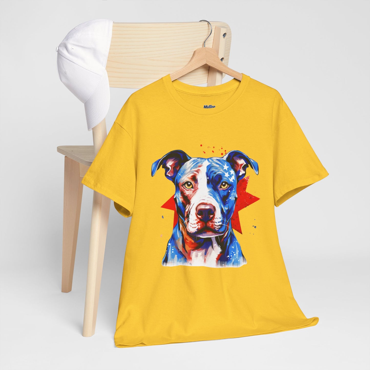 Colorful Pit Bull Unisex T-Shirts | Dog Lover