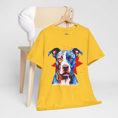 Colorful Pit Bull Unisex T-Shirts | Dog Lover