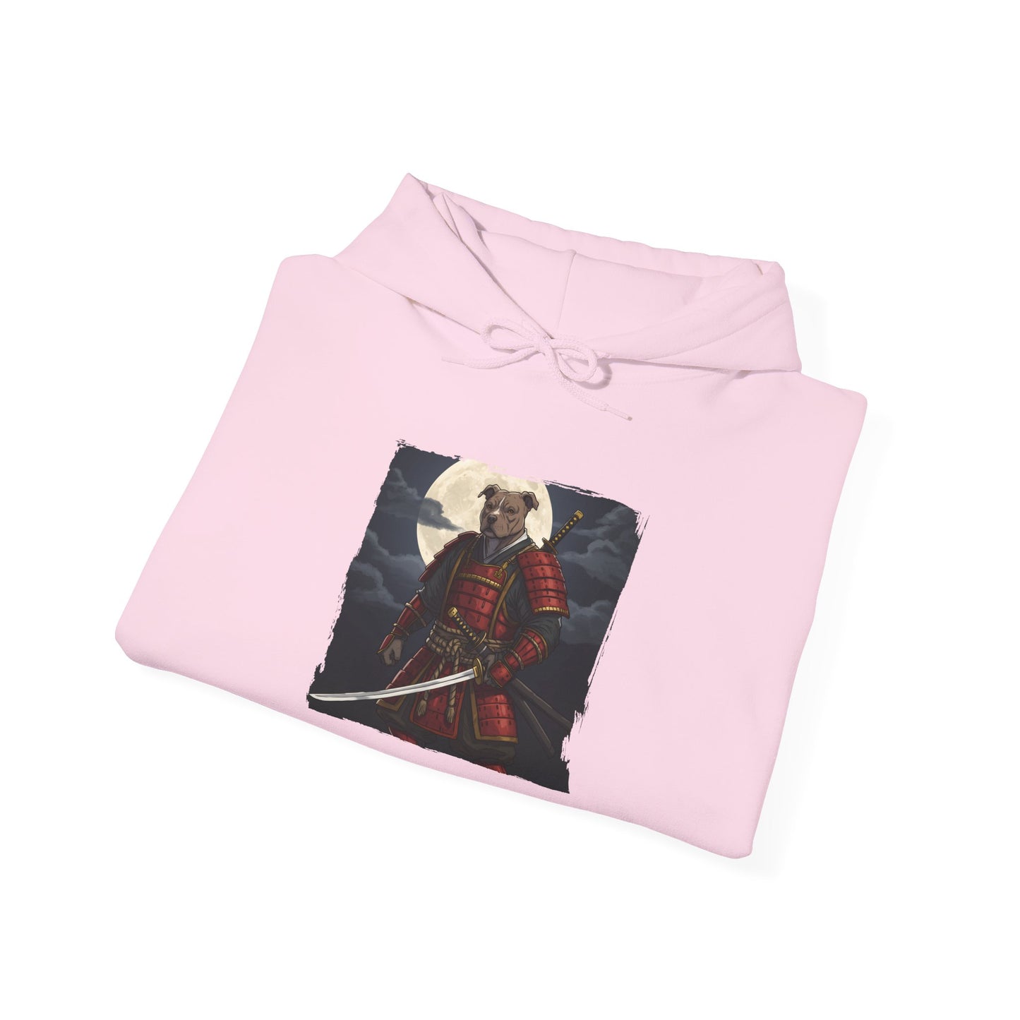 Pitbull Warrior Panda Unisex Hoodie For Anime Lovers | Unique Graphic Pullover for Gifts