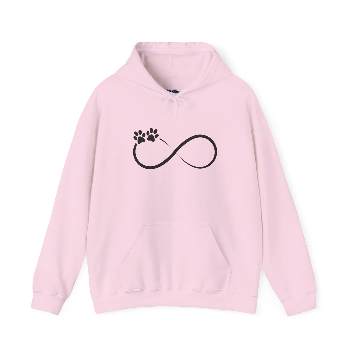 Infinity Paw Unisex Hoodie– Cozy & Timeless Love