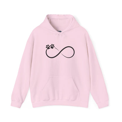 Infinity Paw Unisex Hoodie– Cozy & Timeless Love
