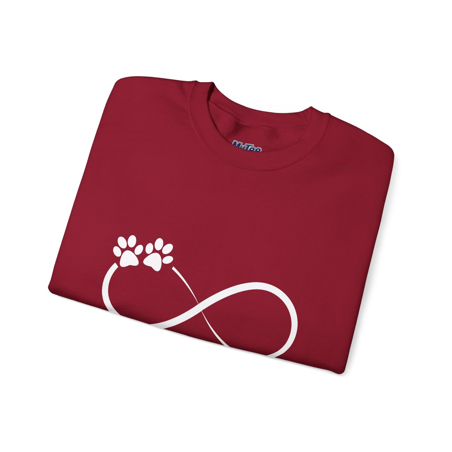 Infinity Paw Print Hoodie - Warm & Minimalist