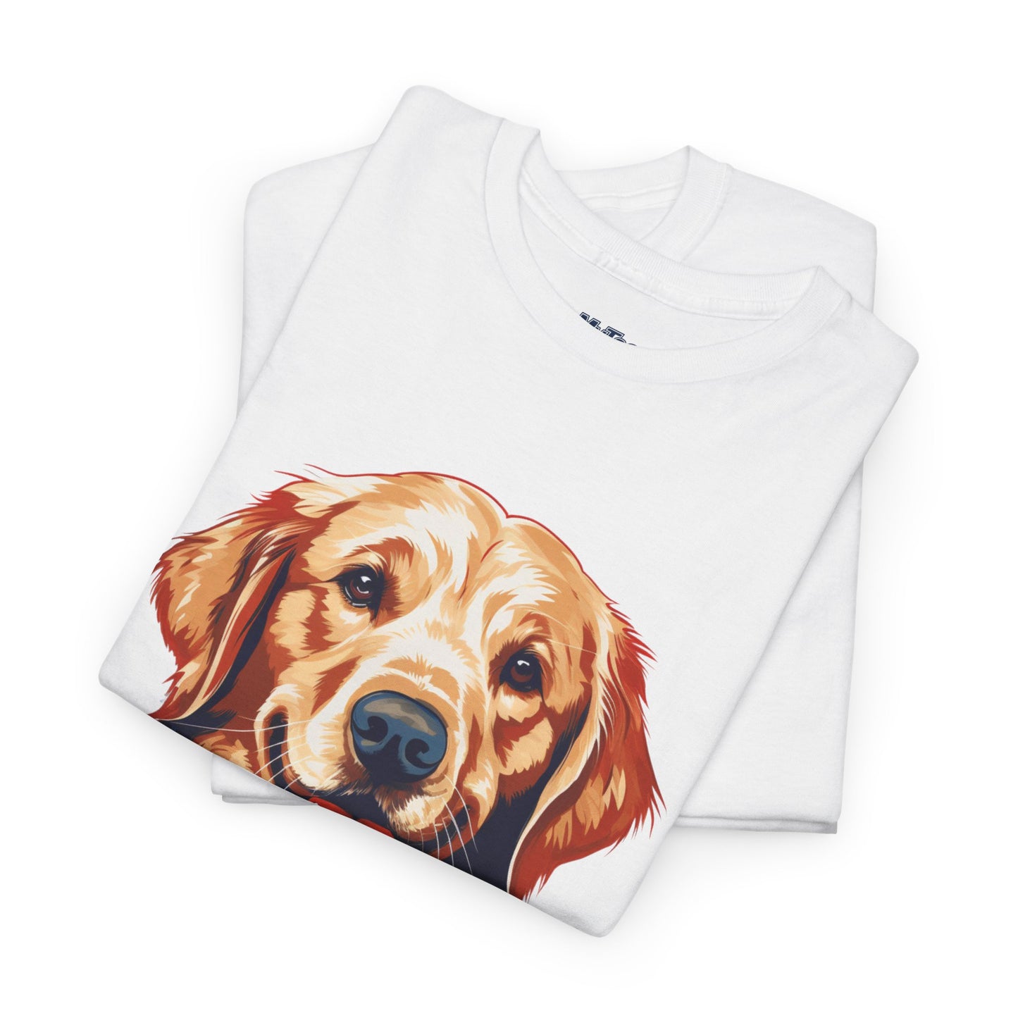 Patriotic Golden Retriever Unisex T-Shirt