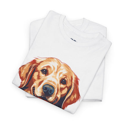 Patriotic Golden Retriever Unisex T-Shirt