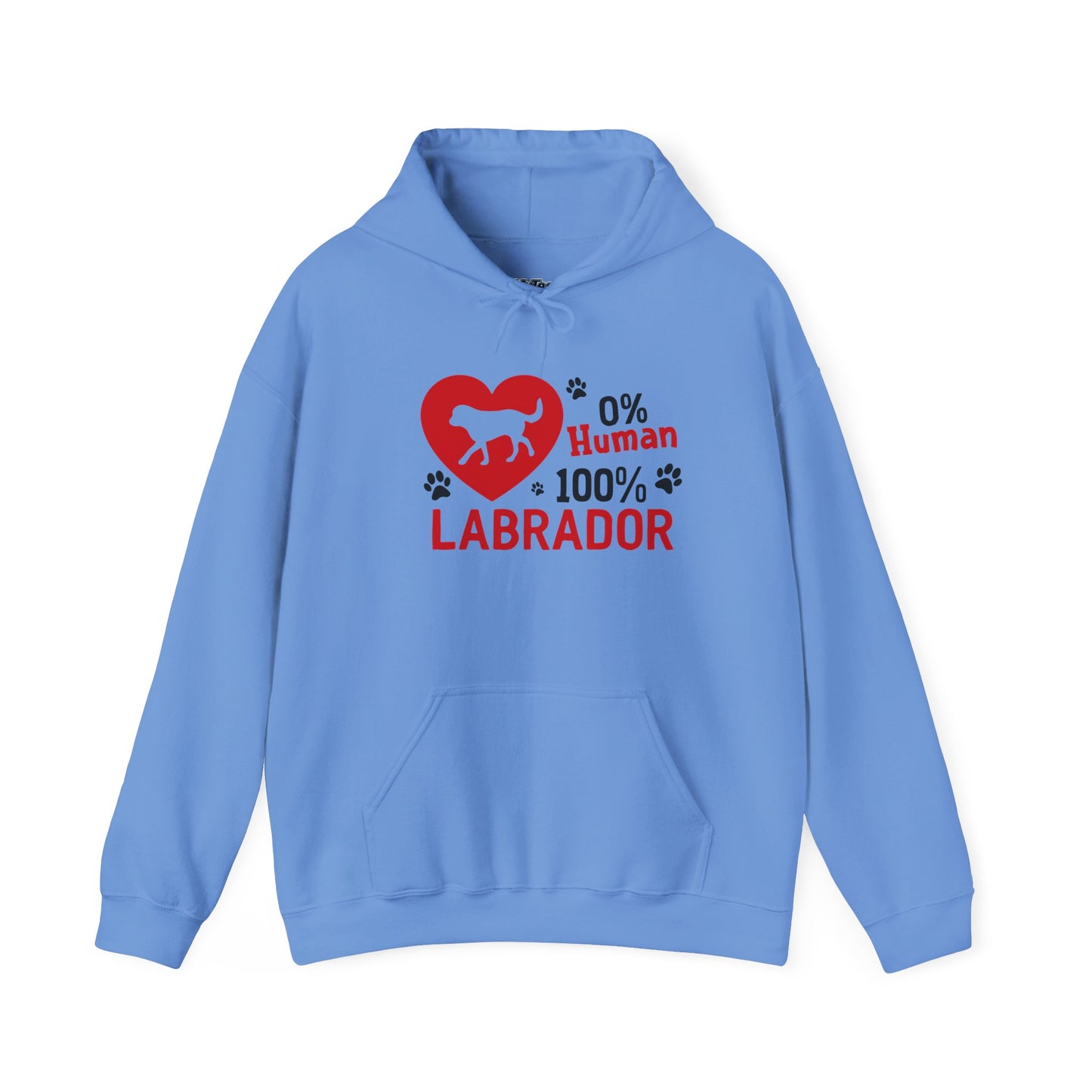 Labrador All The Way Unisex Hoodie – Zero Human, All Dog Energy