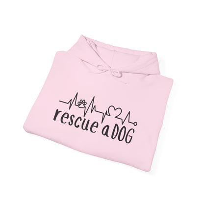 Rescue A Dog Hoodie Pet Lover Unisex Sweatshirt | Adoption Awareness Apparel