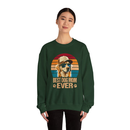 Best Dog Mom Ever Golden Retriever Sweatshirt