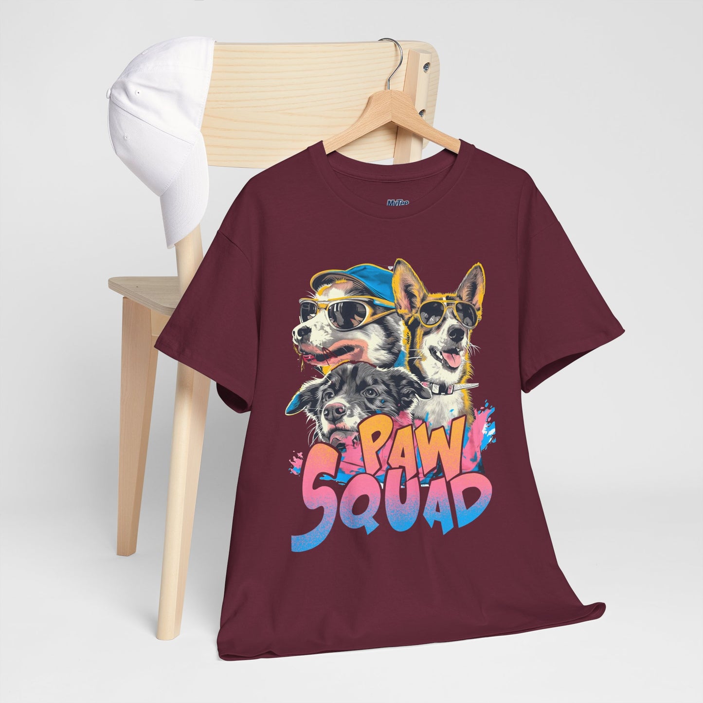 Paw Squad Unisex T-Shirt – Dog Crew Graphic Tee For Pet Lovers